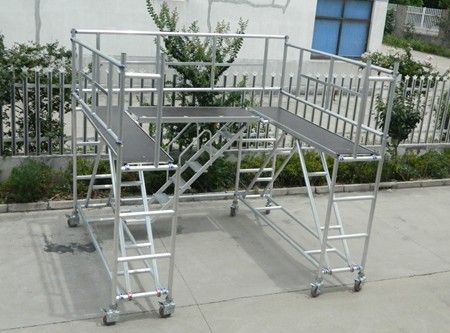 “鋁合金腳手架,輕便，堅固，方便客戶才是王道”